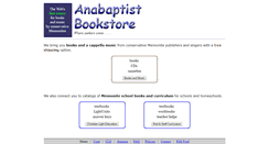 Desktop Screenshot of anabaptistbooks.com